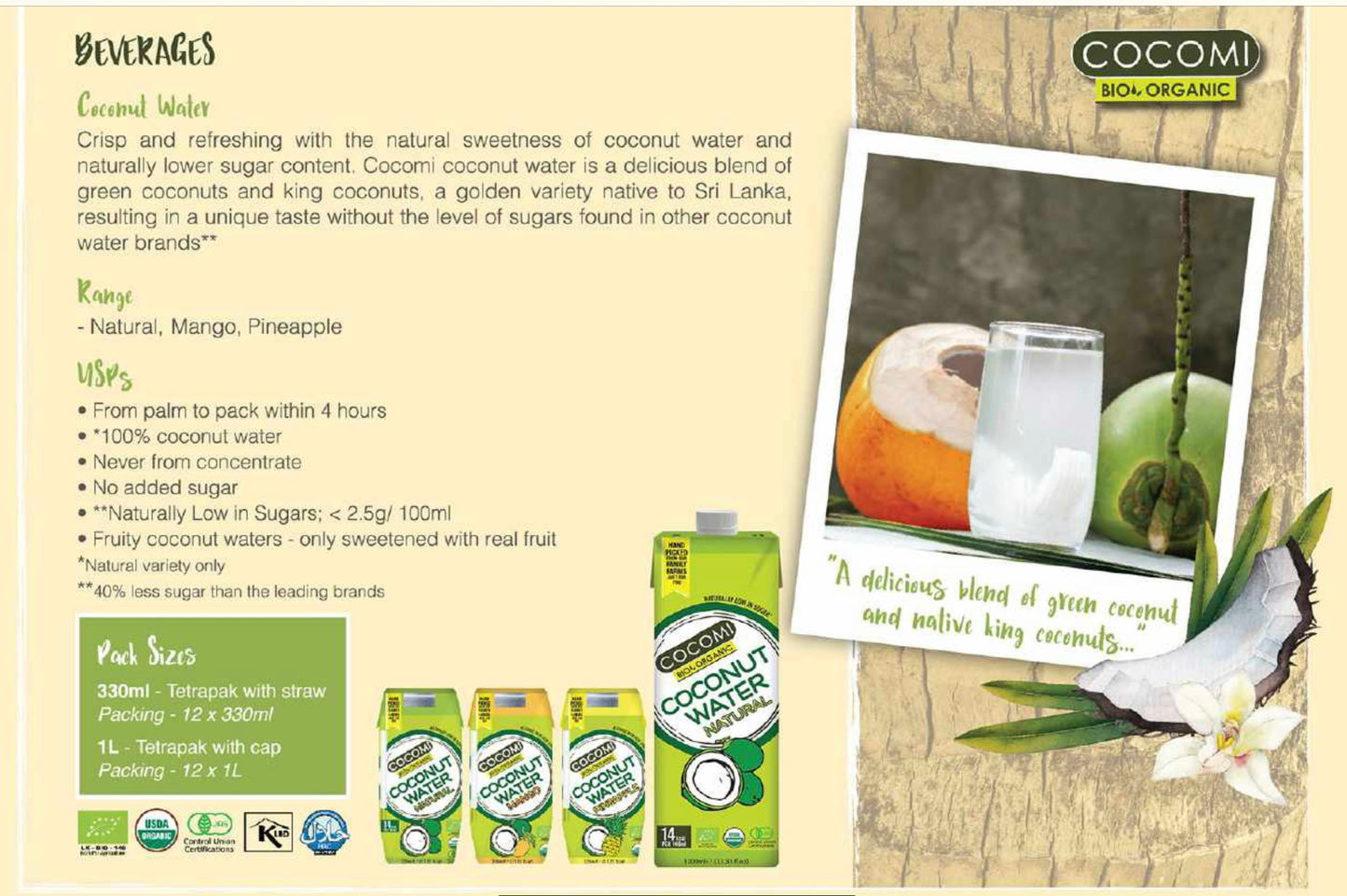 Organic Coconut Water