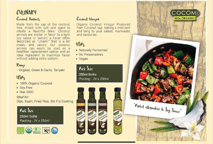 Culinary Coconut Aminos & Vinegar